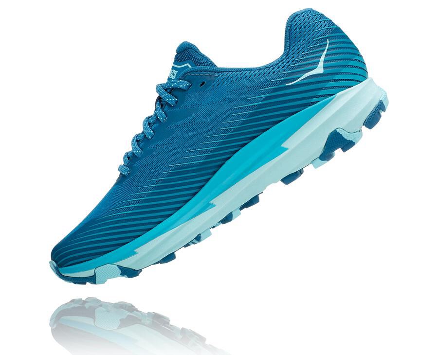 Hoka Australia One One Torrent 2 - Womens Trail Shoes Blue - NZPAI-1206